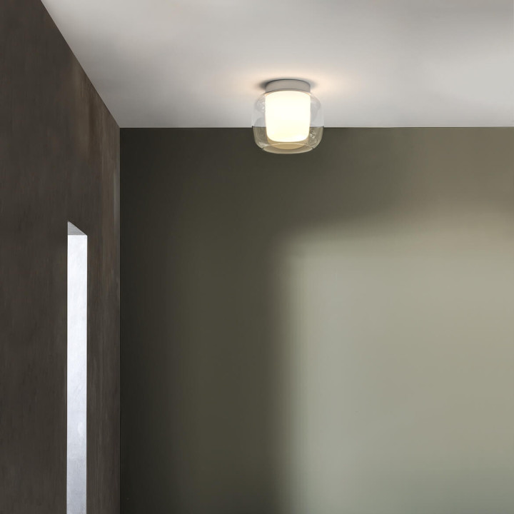 Astro Aquina Ceiling 240 ceiling lamp black/chrome IP44