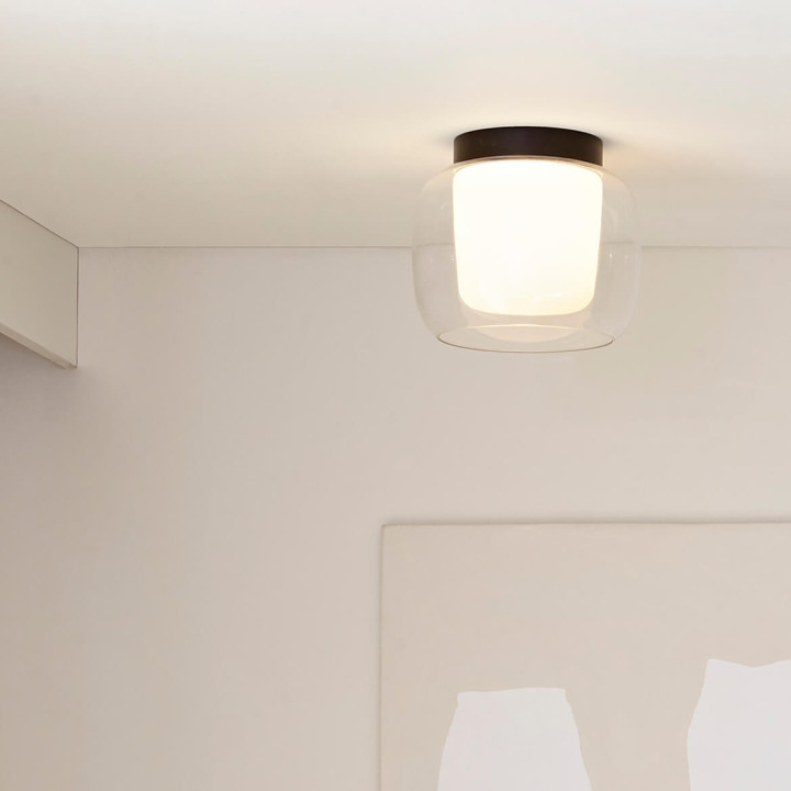 Astro Aquina Ceiling 240 ceiling lamp black/chrome IP44