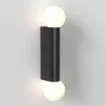 ASTRO Ortona Twin wall lamp 2 colors to choose from, horizontal / vertical installation