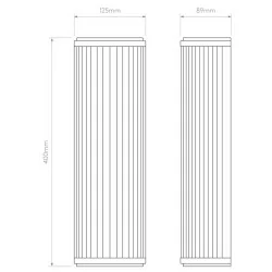 ASTRO VERSAILLES 400 LED klasyczny kinkiet łazienkowy LED 7,1W