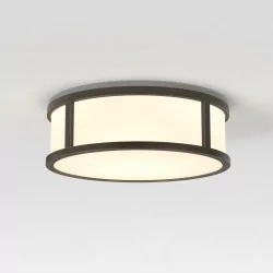 ASTRO Mashiko Round 230 bathroom ceiling lamp, chrome or bronze