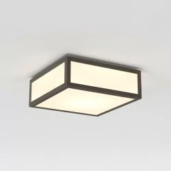 Astro MASHIKO 200 SQUARE chrom, brąz lampa IP44 kwadratowa