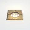 ASTRO Gramos Square outdoor luminaire stainless steel, brass