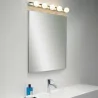 ASTRO Cabaret 5 chrome/black bathroom wall lamp 1087008, 1087010