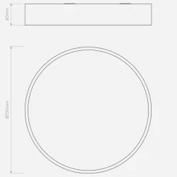 ASTRO MALLON LED surface mounted LED lamp available in 3 colors