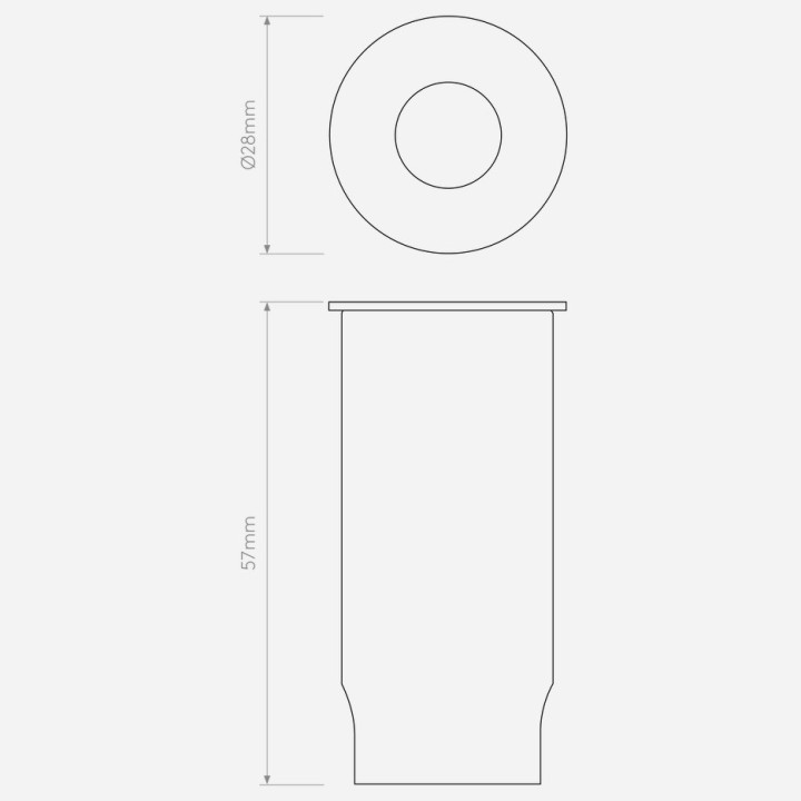 ASTRO Terra 28 Round 1201005 recessed external LED luminaire