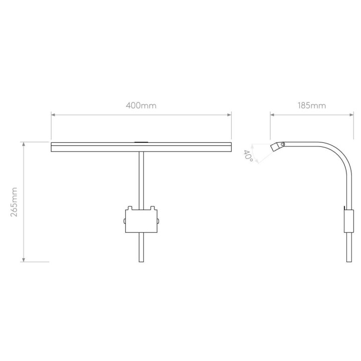 ASTRO MONDRIAN FRAME MOUNTED 400 black, bronze
