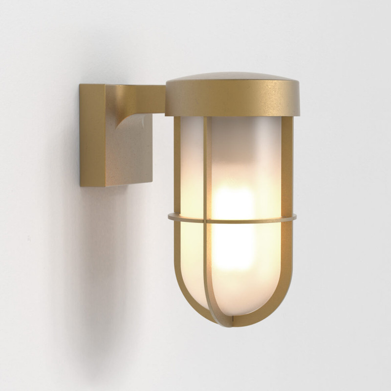 ASTRO CABIN WALL FROSTED wall lamp to choose from two colors bronze / brass