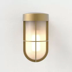 ASTRO CABIN WALL FROSTED wall lamp to choose from two colors bronze / brass