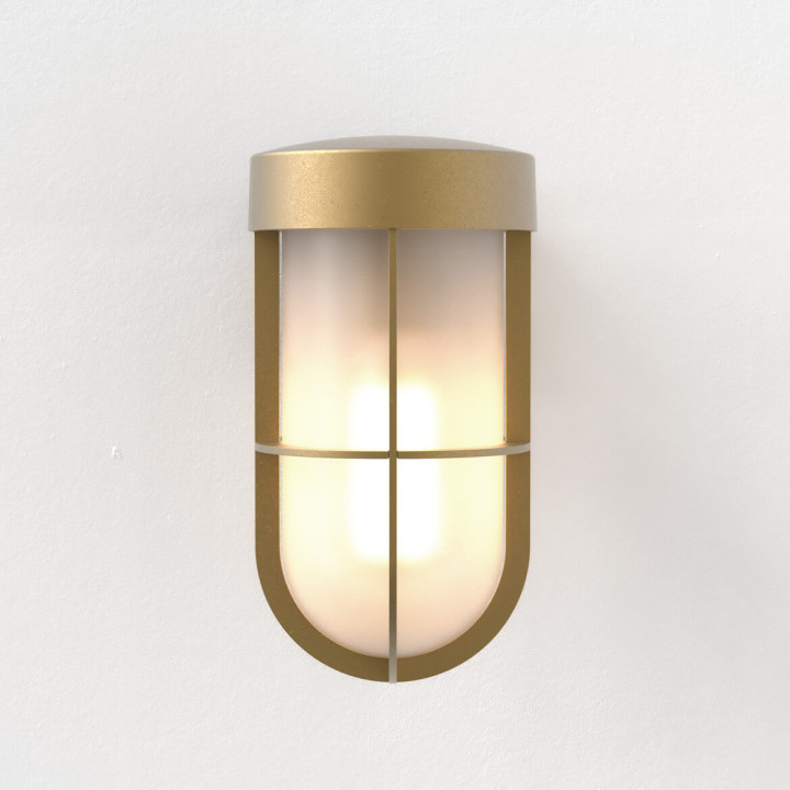 ASTRO CABIN WALL FROSTED wall lamp to choose from two colors bronze / brass