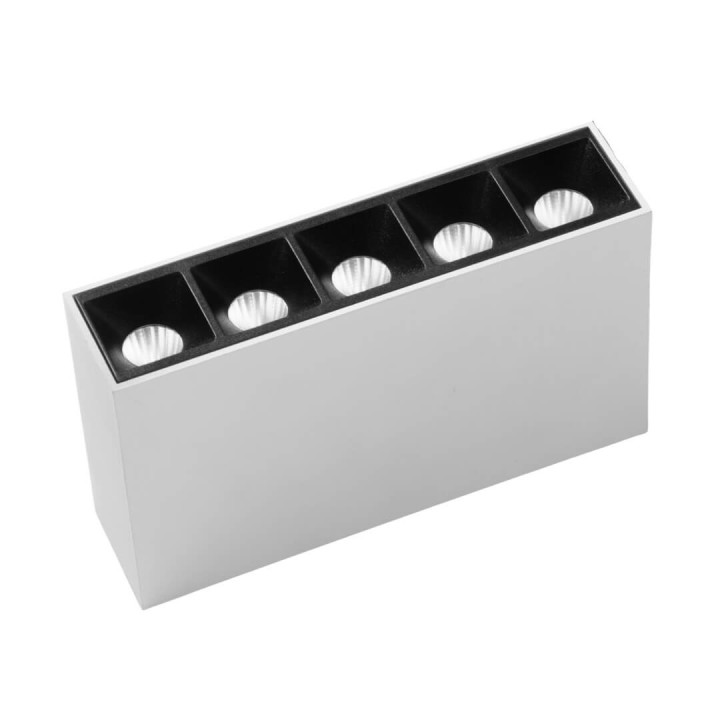 OXYLED LENI surface LED lamp 4W, 10W, 20W, 30W black or white alumi