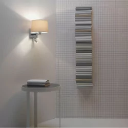 ASTRO AZUMI READER wall lamp matte nickel interior with a lampshade