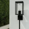 ASTRO COACH 130 is an outdoor wall lamp stylized to look old