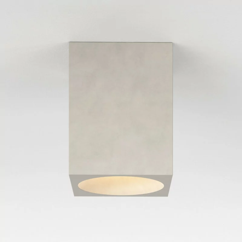 ASTRO KOS Concrete Square lamp in the form of a cuboid, concrete color