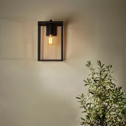 ASTRO BOX Lantern 450 1354007 is a cube-shaped wall lamp