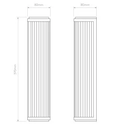 ASTRO VERSAILLES 370 LED Kinkiet łazienkowy chrom, złoto lub brąz