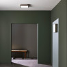 ASTRO TAKETA 400 LED available in 2 colors square ceiling lamp