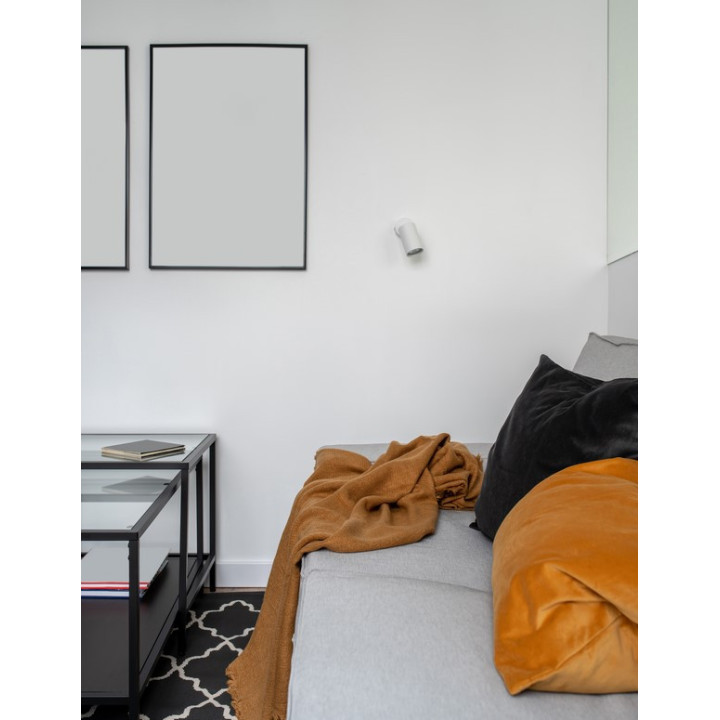 Luces Baranoa wall lamp with socket for GU10 black or white color