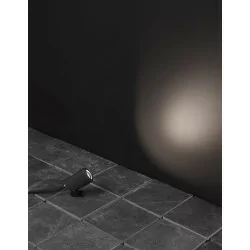 LUCES TRUJILLO LE71454 outdoor black spotlight, adjustable