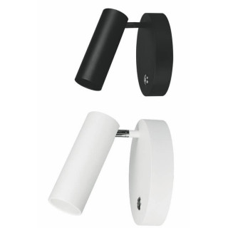 LUCES BARINAS wall lamp with socket for GU10 black or white color