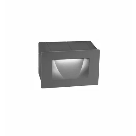 LUCES TARTAGAL LE71444/5 rectangular outdoor lamp, gray or white