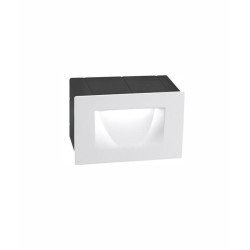 LUCES TARTAGAL LE71444/5 lampa zewnętrzna prostokątna, szara lub biała
