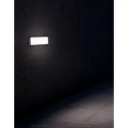 LUCES TERRASSA LE71435 zewnętrzna lampa w kształcie prostokąta