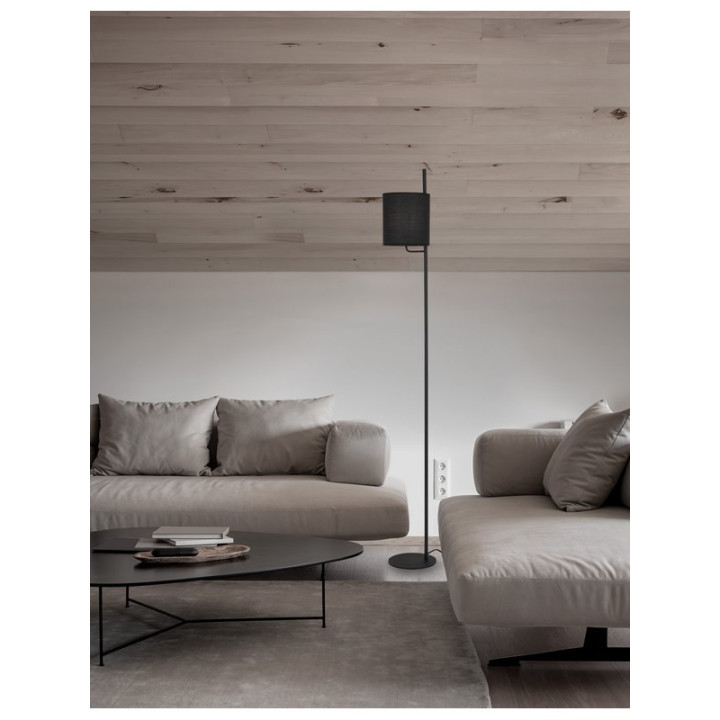 LUCES BRUNETE LE42272, LE42273 lampa podłogowa biała czarna, E27