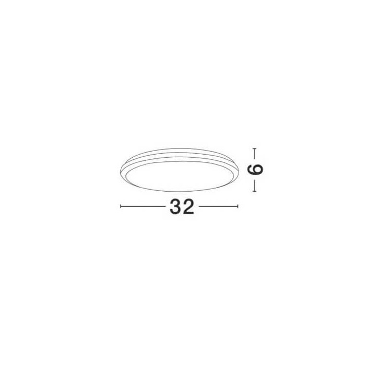 LUCES TALAVERA LE71426 is a round outdoor lamp in gray