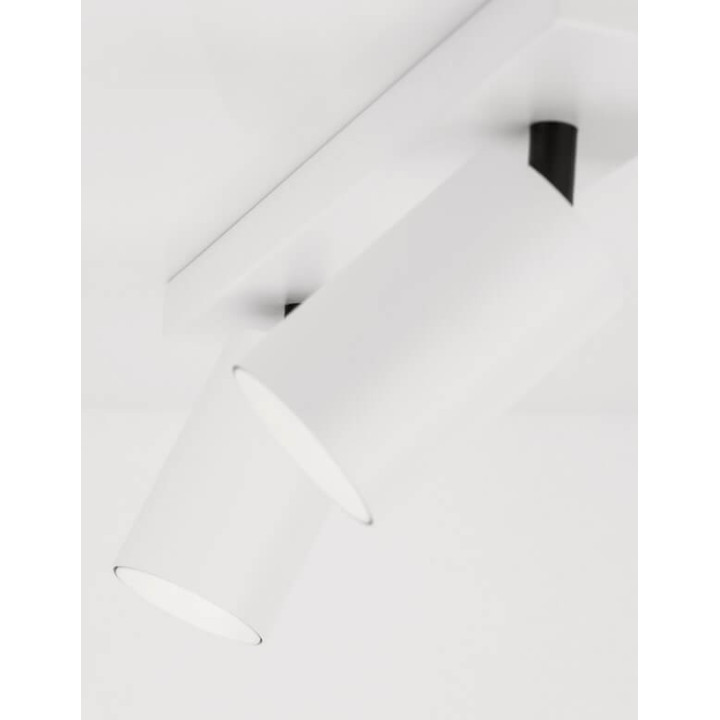 LUCES CLORINDA LE61466/7 ceiling lamp with 2 spotlights, 2 colors