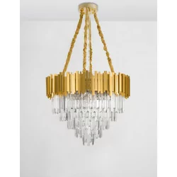 LUCES CAMPANA LE42288 Hanging gold lamp E14