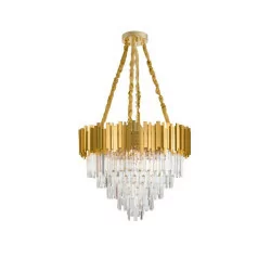 LUCES CAMPANA LE42288 Hanging gold lamp E14