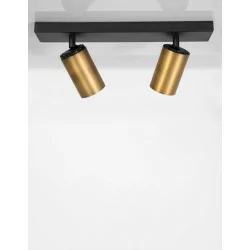 LUCES COCOROTE LE61470 ceiling lamp in gold, 2 spotlights