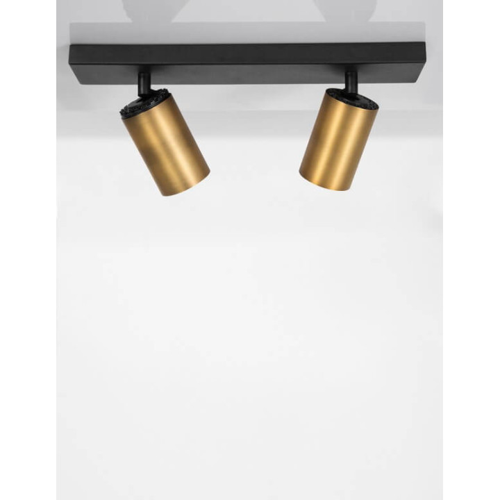 LUCES COCOROTE LE61470 ceiling lamp in gold, 2 spotlights
