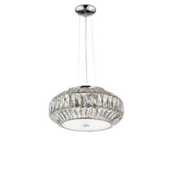 LUCES CHAJARI LE42322 lampa wisząca G9 kryształowa