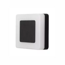 LUCES SABANETA LE71396/7 is a square wall lamp, white/black