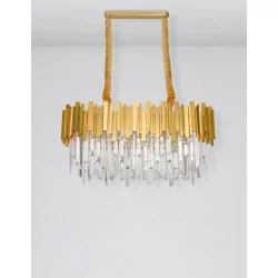 LUCES CAMPANA LE42289 Hanging lamp E14 gold