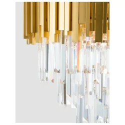 LUCES CAMPANA LE42285 Hanging lamp E14 gold