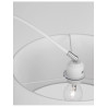 LUCES PALPALA LE42525/6 lampa podłogowa aluminiowa biała/czarna 12W