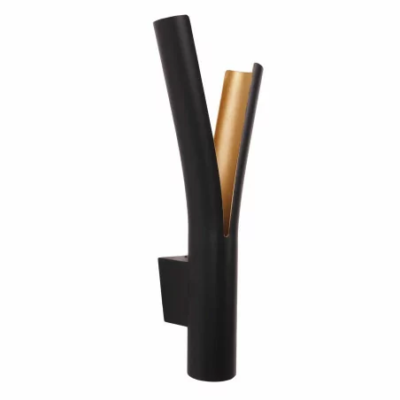 MAXlight RAMO W0324 aluminum wall lamp in black and gold IP20 MAXlight RAMO W0324 aluminum wall lamp in black and gold IP20