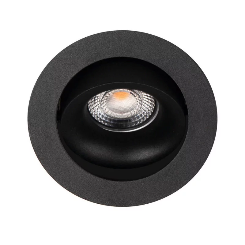 MAXLIGHT BELLATRIX TILTED CZARNA H0118 OPRAWA WPUSTOWA