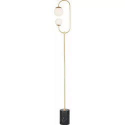 MAXLIGHT TORO F0049 aluminum floor lamp painted gold