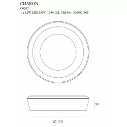 MAXlight CHARON C0207, C0208 LED CEILING