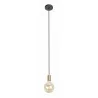 MAXlight TREND P0368 indoor hanging lamp with a round E27 shade