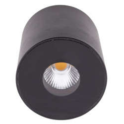Maxlight PLAZMA C0151 ceiling lamp metal, glass black 3000K 13W