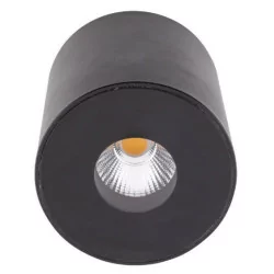 Maxlight PLAZMA C0151 plafon metal, szkło czarny 3000K 13W