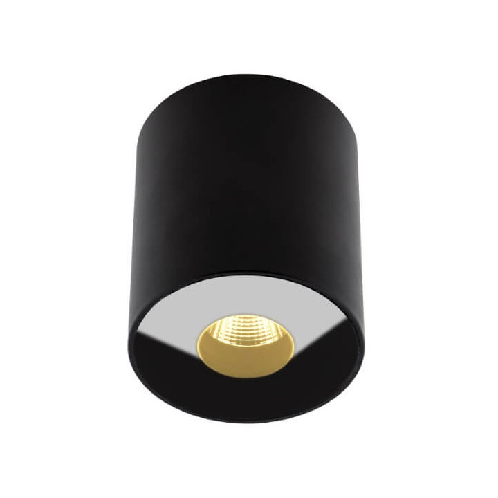 Maxlight PLAZMA C0151 ceiling lamp metal, glass black 3000K 13W