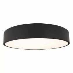 MAXLIGHT ROUNDY C0214 black ceiling lamp IP54 light color: 4000K