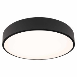 MAXLIGHT ROUNDY C0214 black ceiling lamp IP54 light color: 4000K