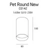 Maxlight PET Round C0142 ceiling lamp GU10